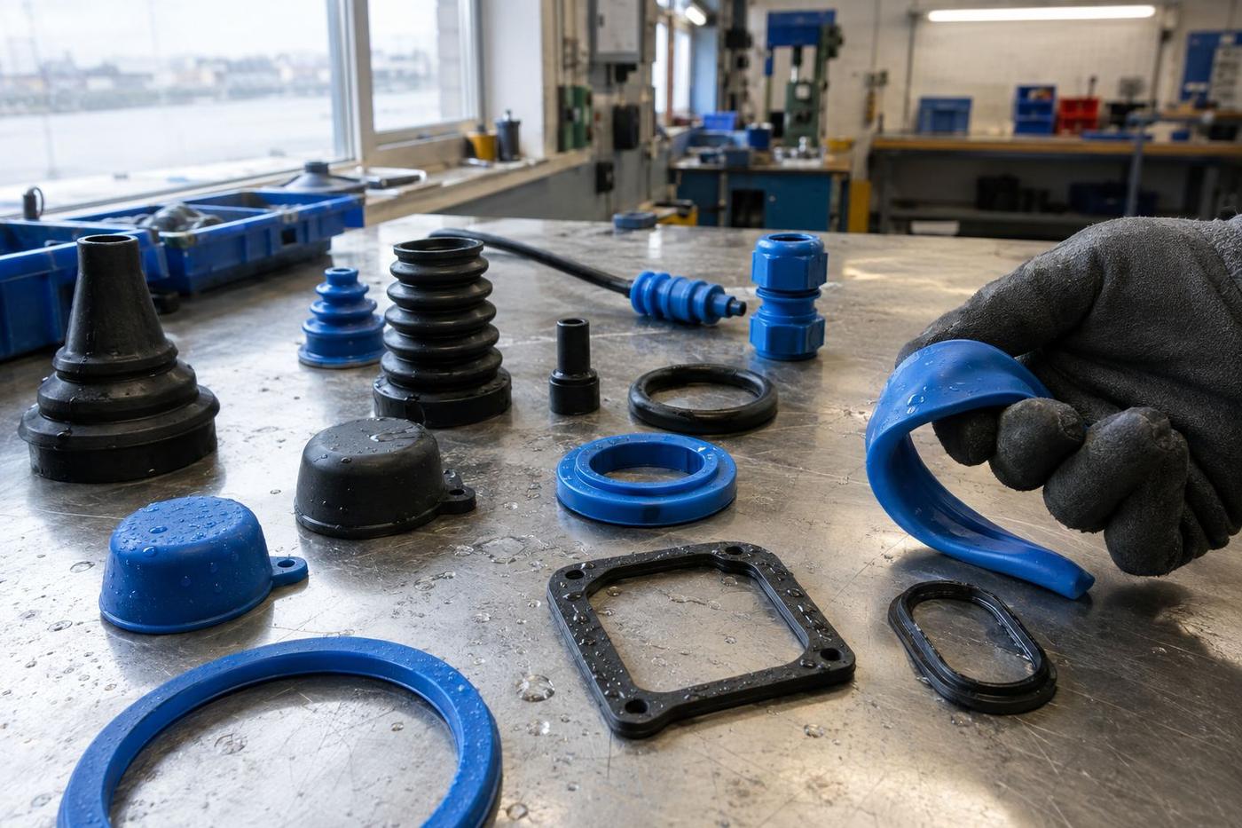 Weatherproof silicone seals and boots for marine and outdoor equipment